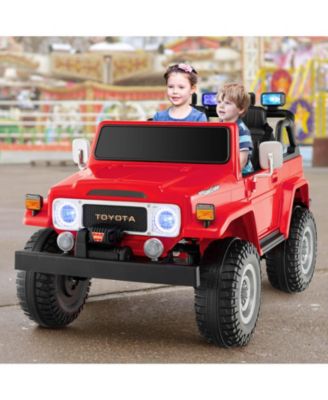 12V 2-Seat Licensed Kids Ride On Toyota FJ40 Car with 2.4G Remote Control