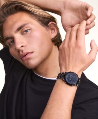 Unisex Chronograph Gray Plastic Watch, 42mm