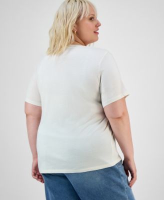 Plus Trendy Crewneck Karma T-Shirt