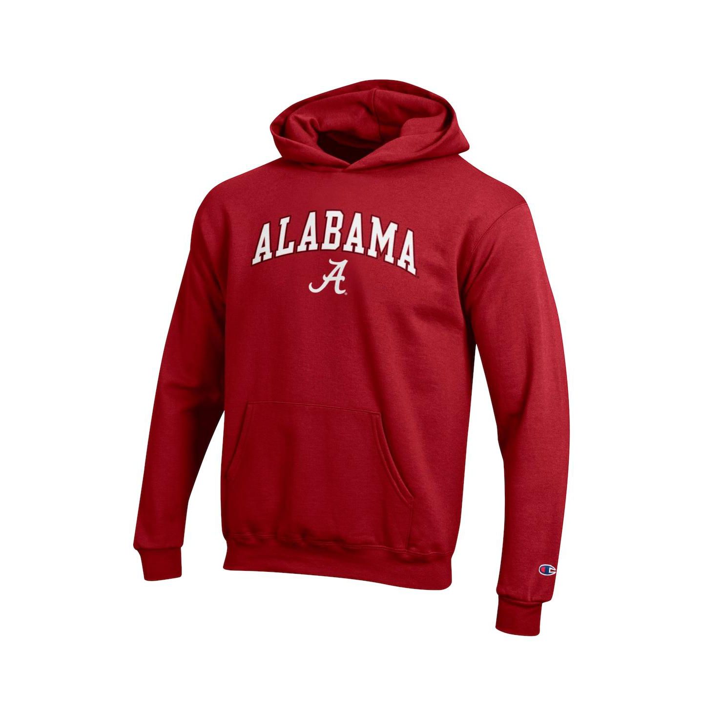 Детское худи Champion Crimson Alabama Crimson Tide Campus Pullover — фото 3