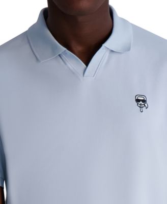 Men's Short Sleeve Karl Head Logo Pique Polo Shirt