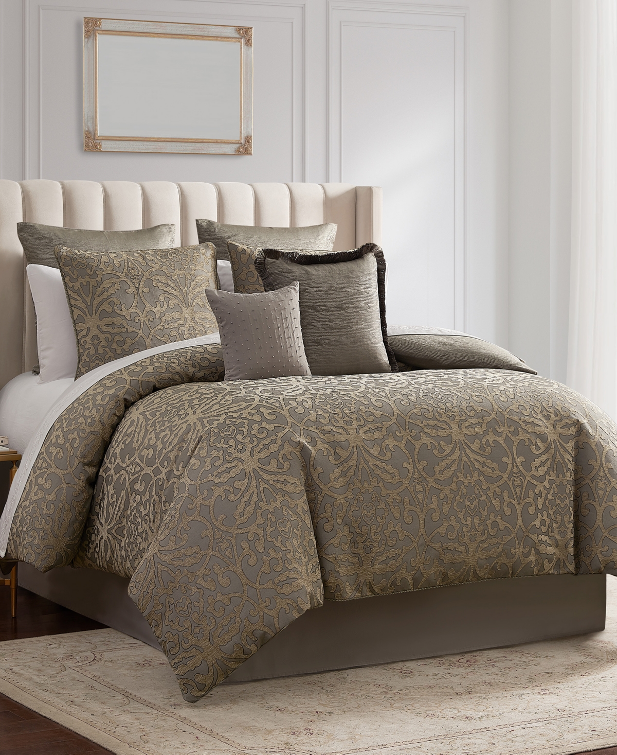 Waterford Clancy Jacquard 8-Pc. Comforter Set
