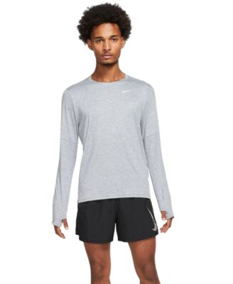 Nike - Men's Element Dri-FIT Long-Sleeve Crewneck T-Shirt