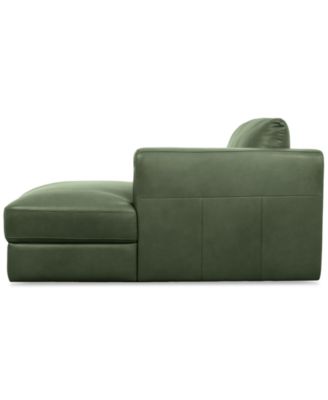 Touville 2-Pc. Leather Sectional with Chaise, Exclusively at Macy's