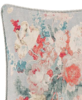 Penelope Floral Decorative Pillow, 18" x 18"