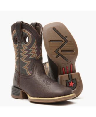 Kids Lil' Rebel Pro Brown Western Boot