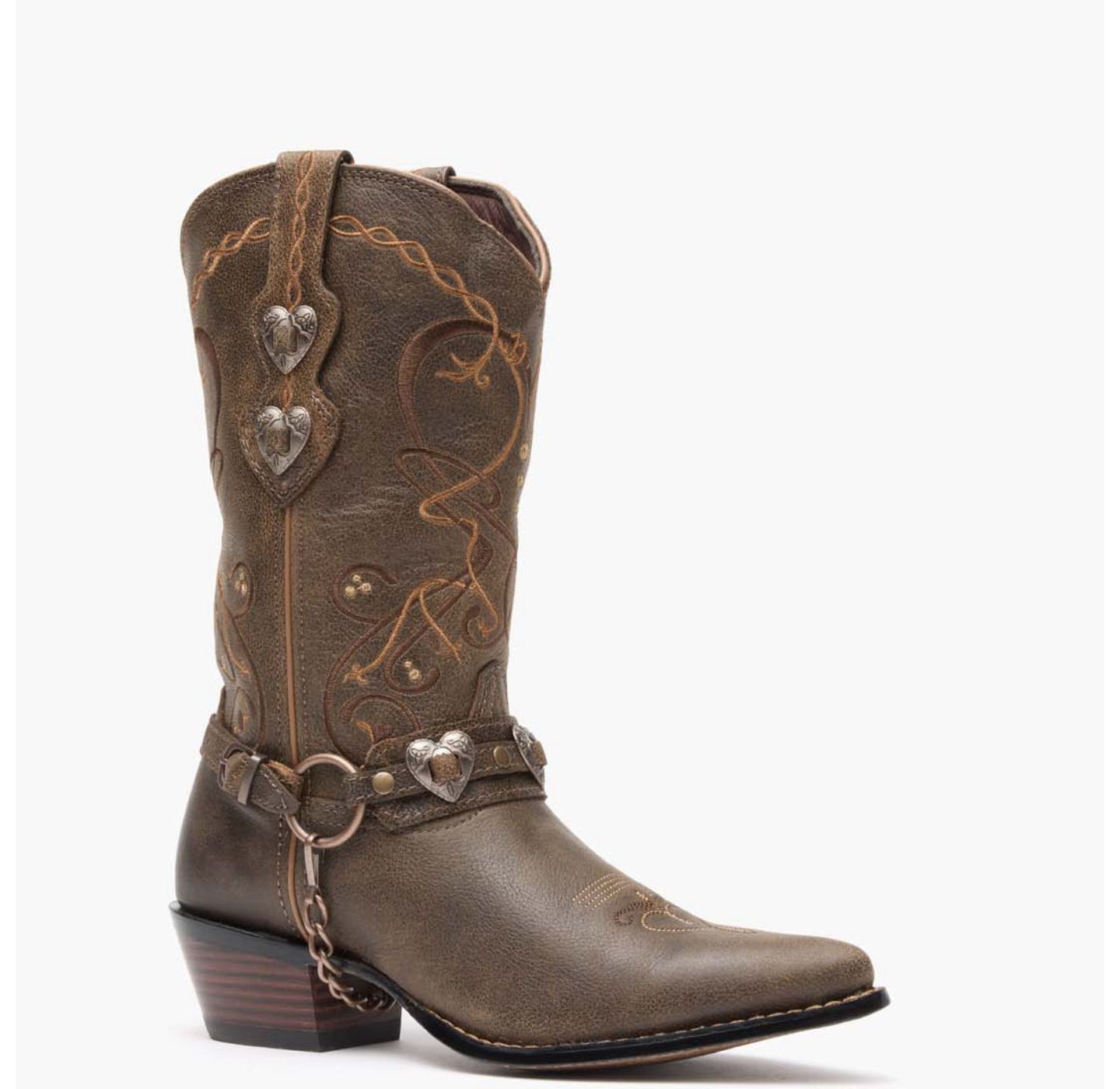 Женские ботинки Durango Crush by Brown Heartbreaker Boot, цвет: Сумеречный — фото 7