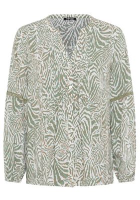 Women's Neo Animal Print Tunic Blouse