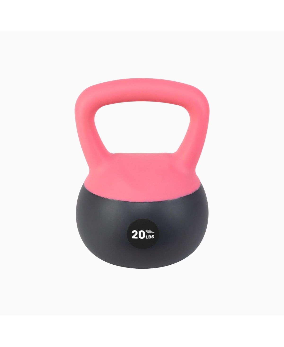 Iron Sand Soft Kettlebell - 20lbs - Pink