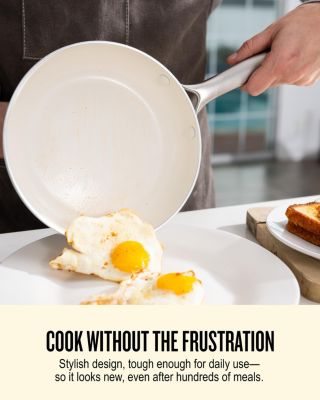 Mobi Nonstick Ceramic Cookware Set 8-Piece Set - Easy to Clean, Oven Safe and Made without PFAS, PFOA & PTFE