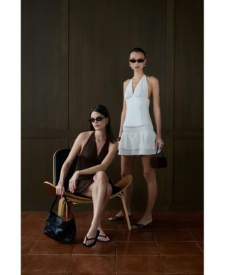 Women's Halter Neck Corset Top