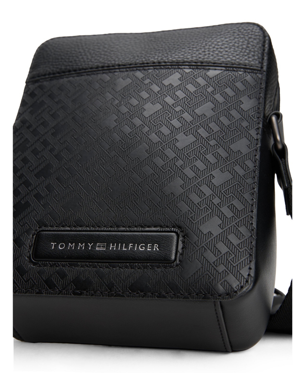 Tommy Hilfiger Men's Monogram Mini Reporter Bag