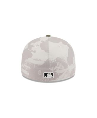 Men's Light Beige/Olive San Francisco Giants 2025 Armed Forces Day Low Profile 59FIFTY Fitted Hat