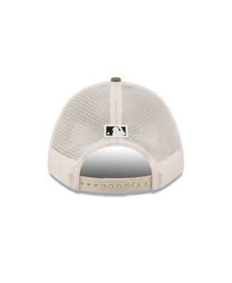 Men's Light Beige/Olive Texas Rangers 2025 Armed Forces Day 9FORTY M-Crown A-Frame Adjustable Hat