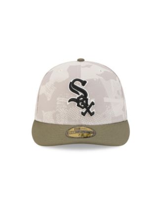 Men's Light Beige/Olive Chicago White Sox 2025 Armed Forces Day 59FIFTY Fitted Hat