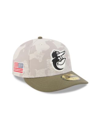 Men's Light Beige/Olive Baltimore Orioles 2025 Armed Forces Day 59FIFTY Fitted Hat