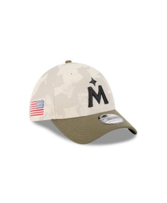 Men's Light Beige/Olive Minnesota Twins 2025 Armed Forces Day 39THIRTY Flex Hat