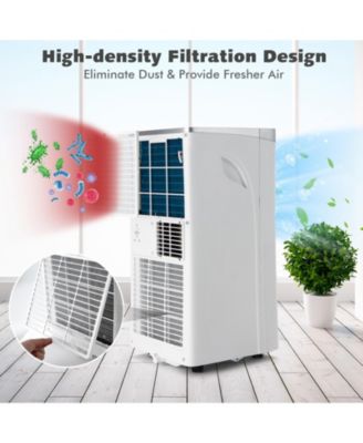 10000 BTU 3-in-1 Portable Air Conditioner with Remote Control