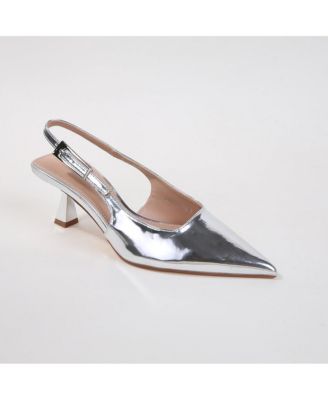 Cassandra Slingback Kitten Heels