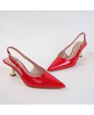 Cassandra Slingback Kitten Heels