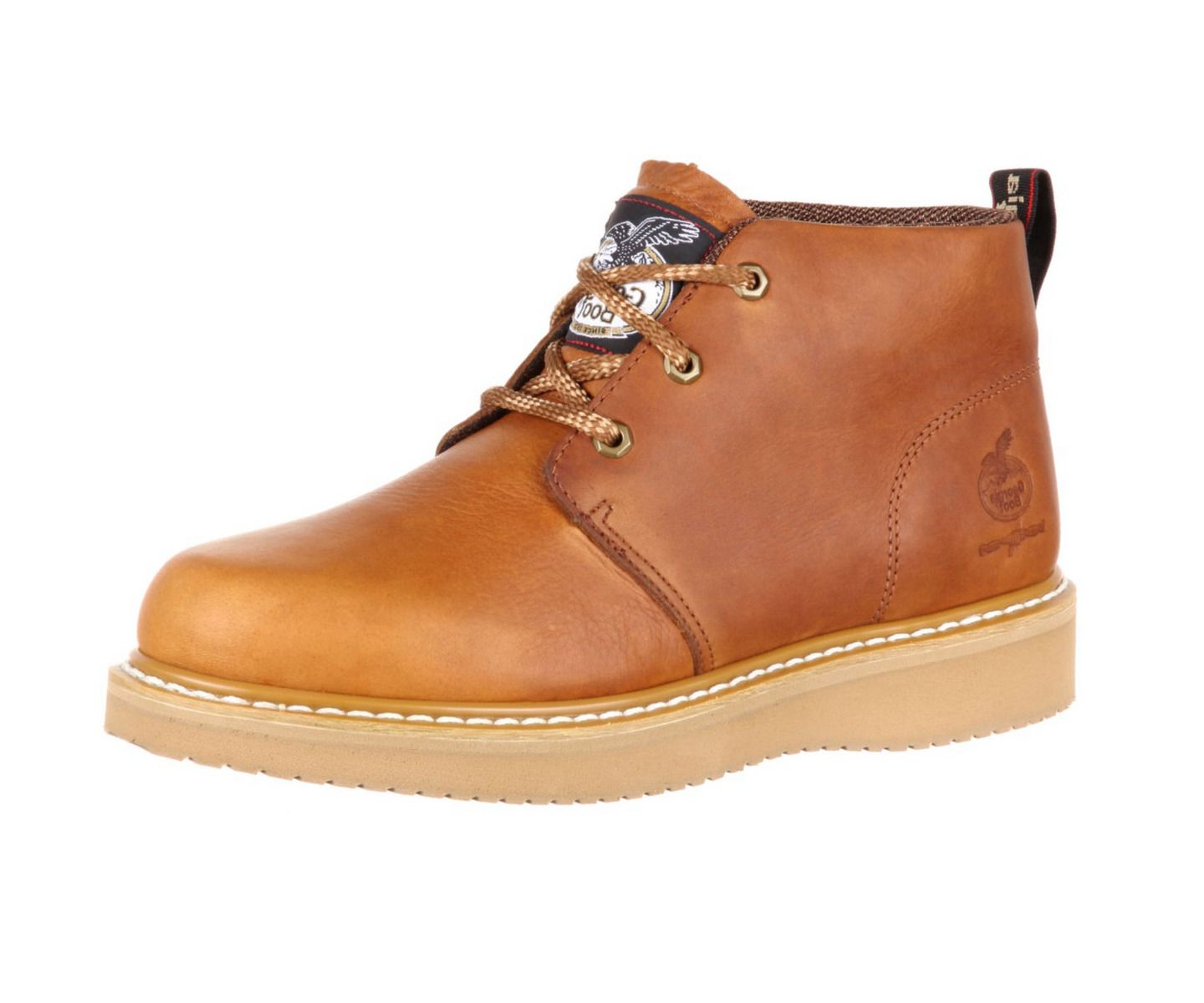 Мужские ботинки GEORGIA BOOT Wedge Chukka Work Boot, цвет: Золотой — фото 9