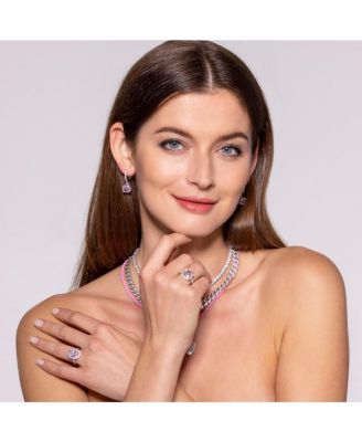 Bauble Drop 4 Carat Cushion Earrings