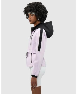 Women's Enneth Hooded Windbreaker with Adjustable waist