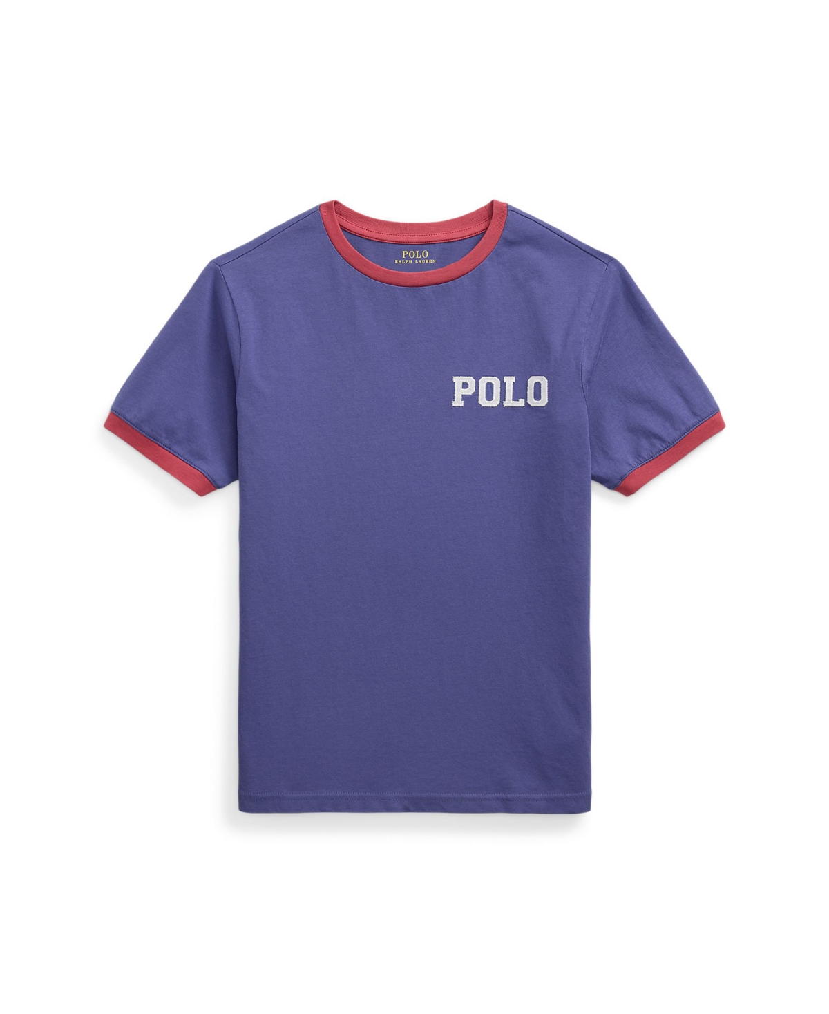 Polo Ralph Lauren Kids' Logo Appliqué Ringer T-shirt