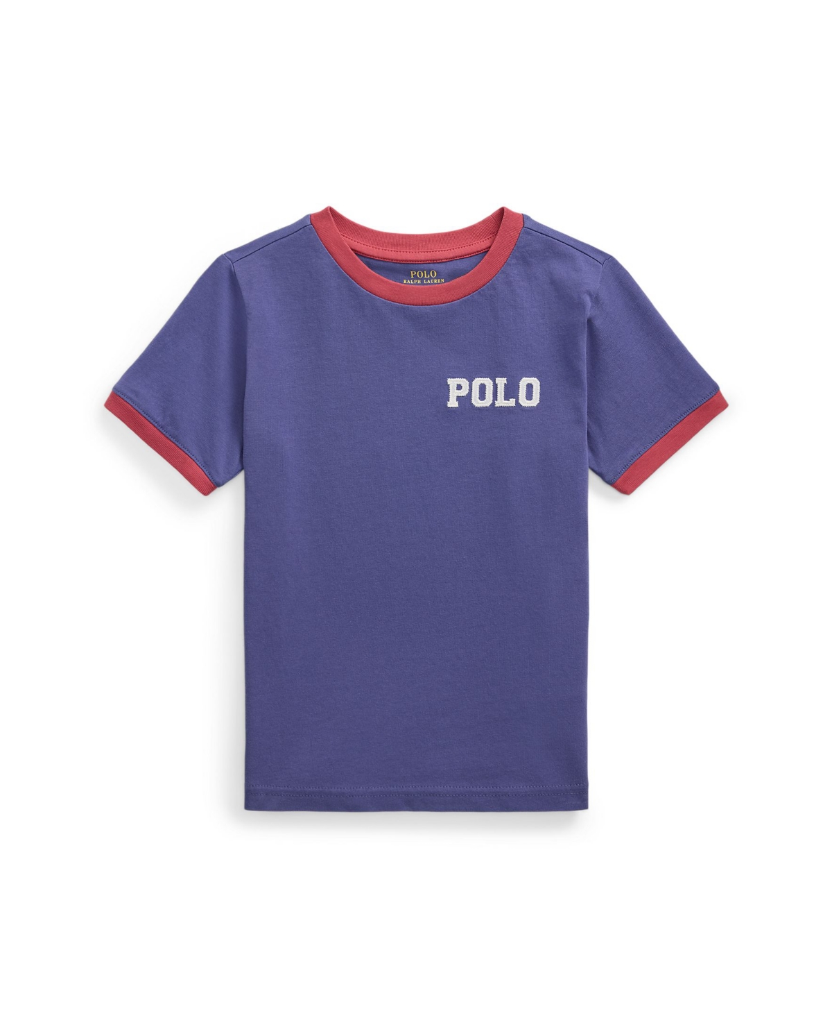Polo Ralph Lauren Kids' Logo Appliqué Ringer T-shirt
