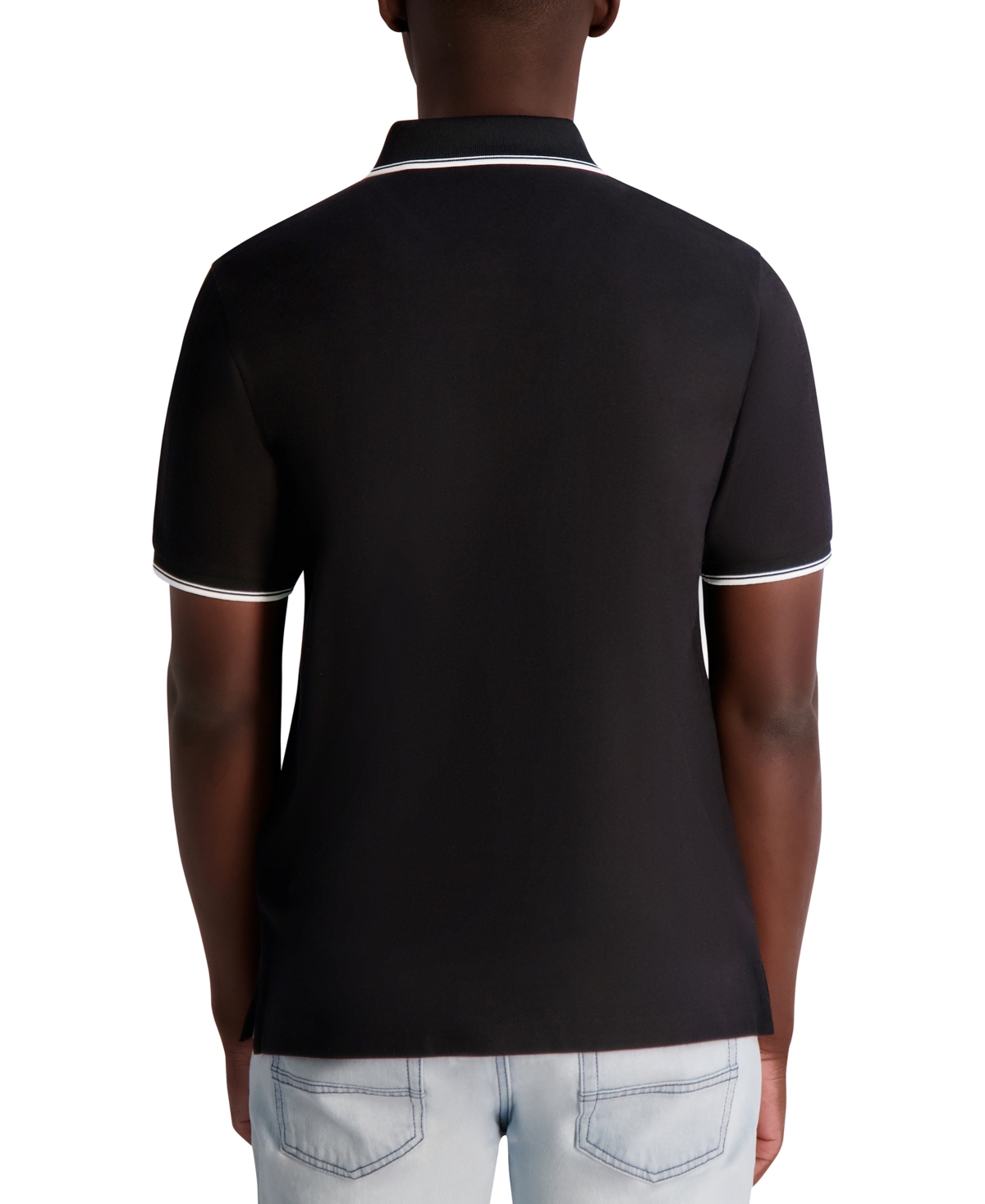 Karl Lagerfeld Men's Core Karl Logo Polo Shirt