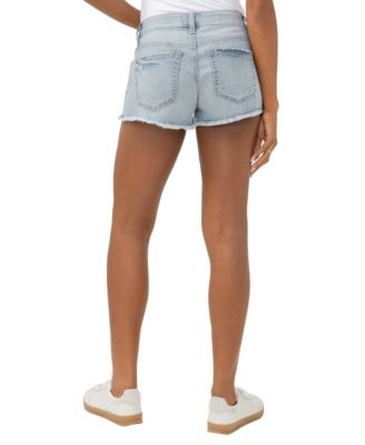 Women's Boyfriend Mid Rise Luxe Stretch Americana Shorts