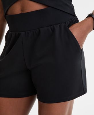 Women's High-Rise Relaxed Shorts, Exclusively at Macy's