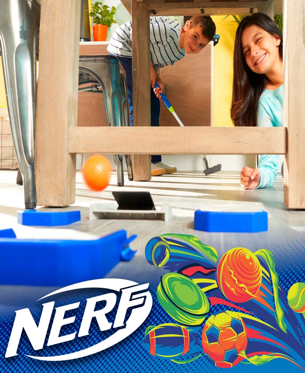 Franklin Sports Nerf All-in-one Trick Shot Golf Set