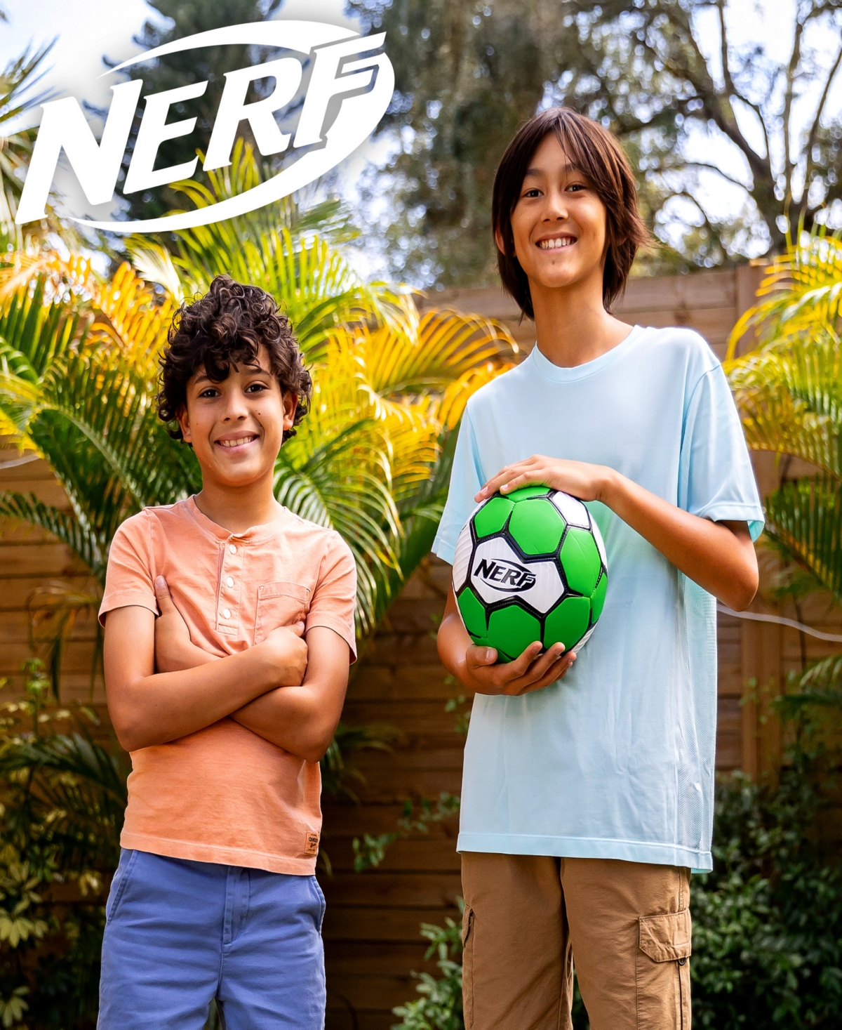 Franklin Sports Nerf Proshot Kids Soccer Ball