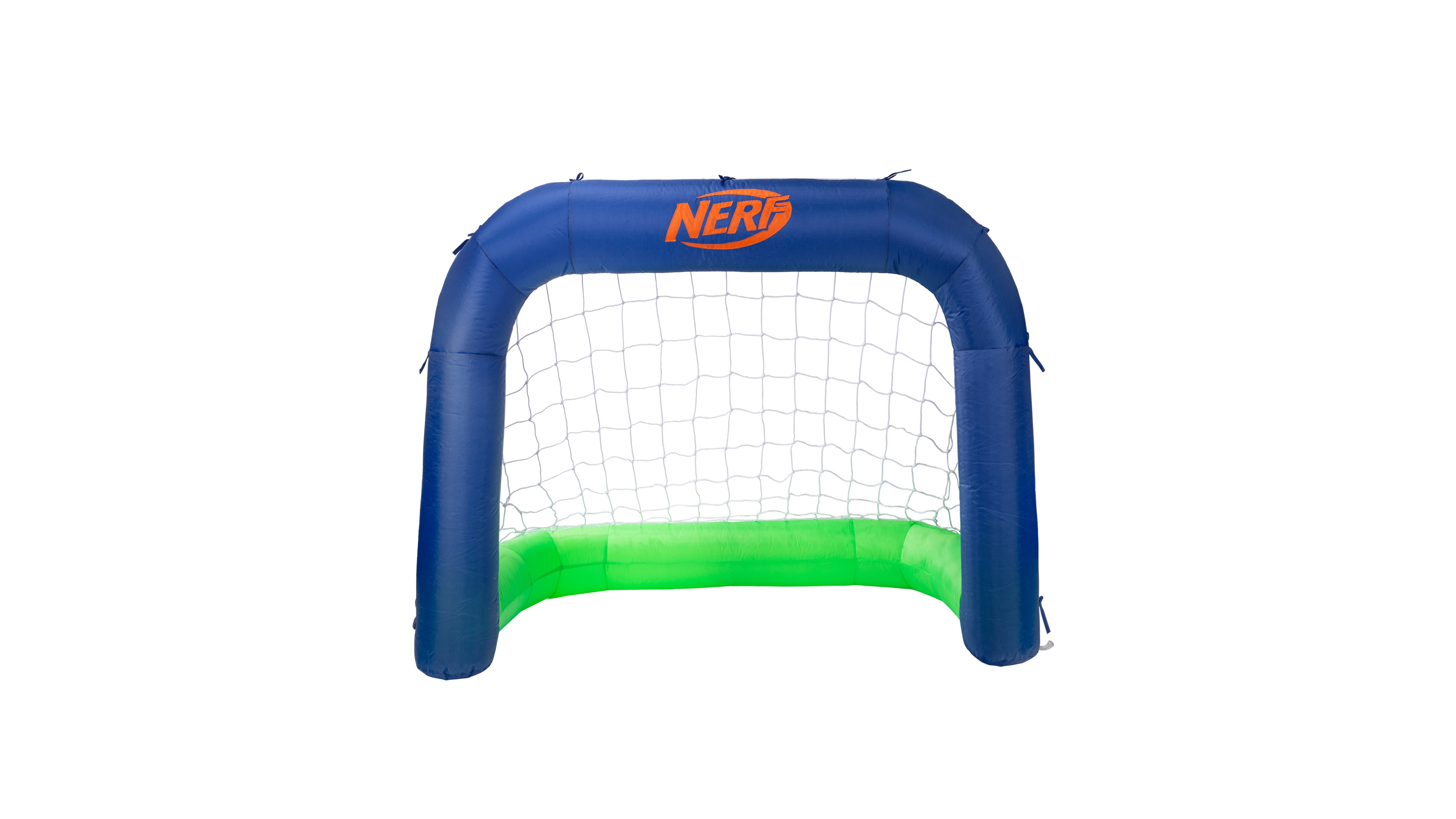Franklin Sports Nerf Air Goal Kids Inflatable Soccer Goal Set