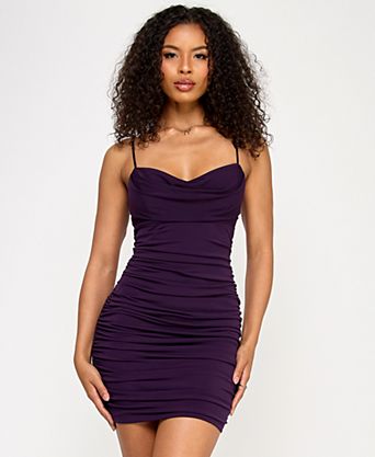 homecoming dresses purple Sequin-Butterfly Short Beaded Party Dress 4051 this dress is sure to make you the star of the show Purple Sequin Spaghetti Strap Homecoming