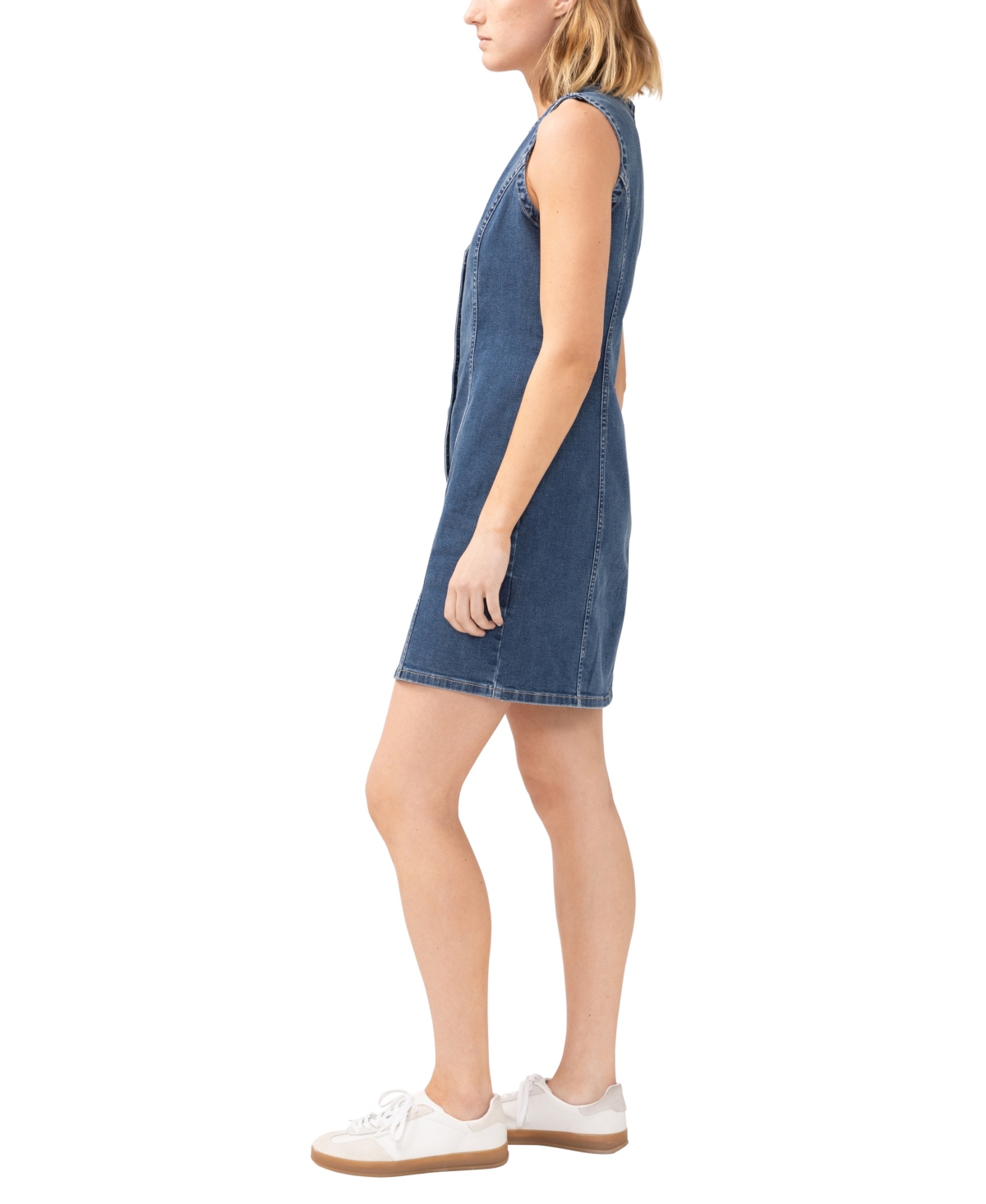 SILVER JEANS CO. WOMEN'S DENIM MINI DRESS 