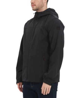 Men's All-Season Lightweight Stretch Hooded Rain Jacket