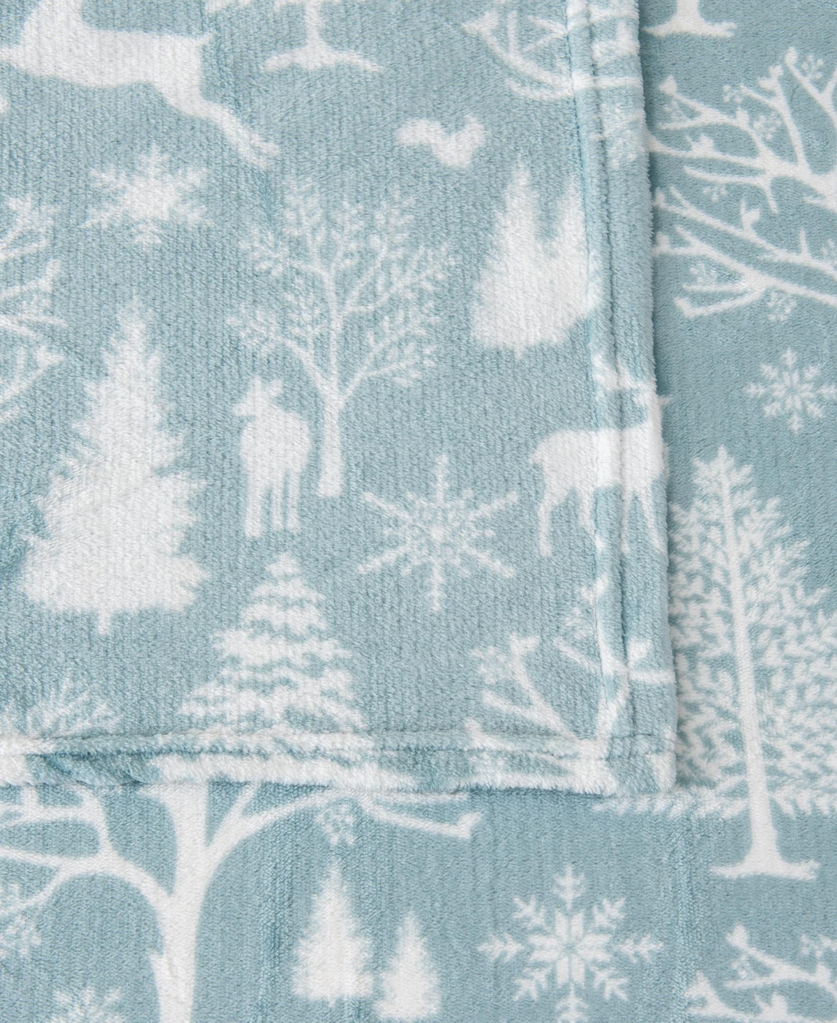 Linery & Co. Ultra-Soft Printed Velvet Plush Sheet Set