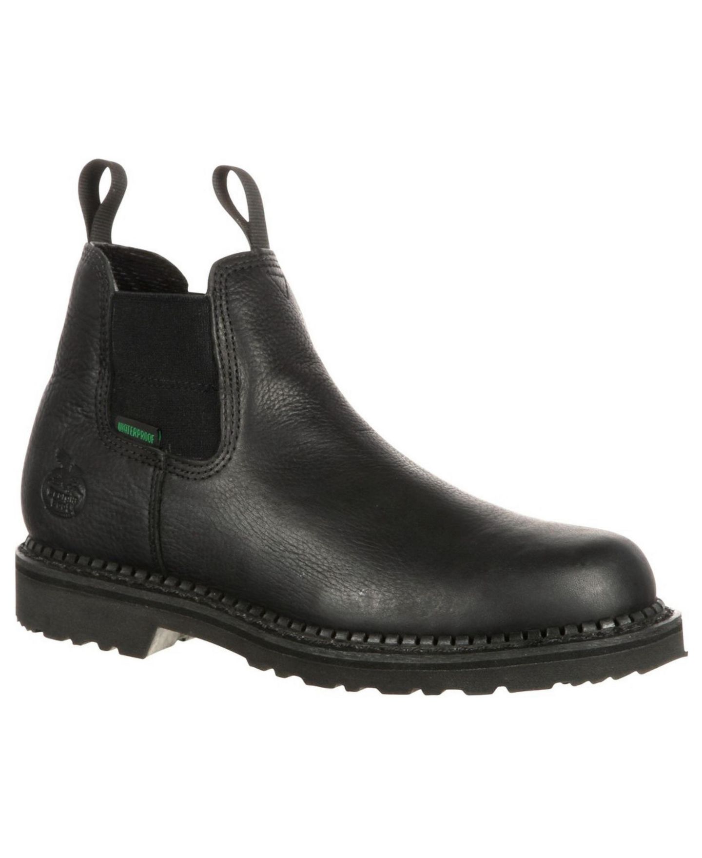 Мужские ботинки GEORGIA BOOT Georgia Giant Black Waterproof Chelsea — фото 1
