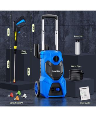 4500 PSI 2.0 GPM Electric Pressure Washer with Foam Cannon & Hose Reel