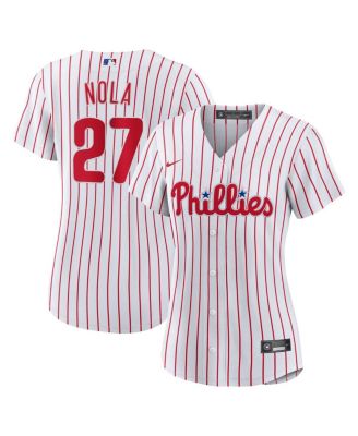 Nike - Women's Aaron Nola White Philadelphia Phillies Home Replica Jersey