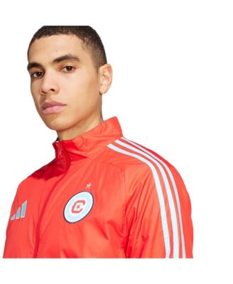 Men's Red/Light Blue Chicago Fire 2025 Anthem Reversible Full-Zip Jacket