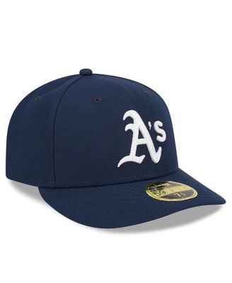 Men's Navy Oakland Athletics Oceanside Low Profile 59FIFTY Fitted Hat