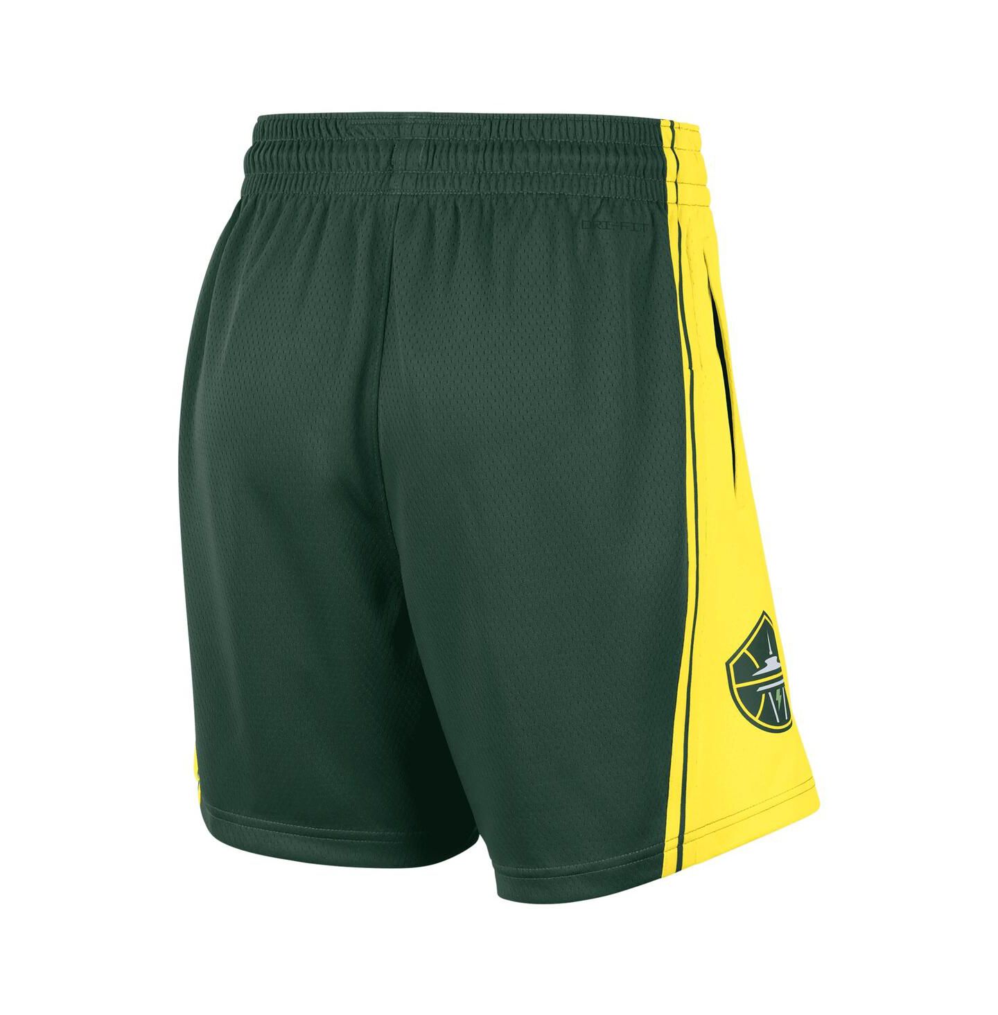 Женские шорты Nike Green Seattle Storm On-Court Victory Performance — фото 3
