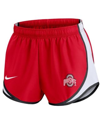 Women's Red Ohio State Buckeyes Spring Break Tempo Performance Shorts