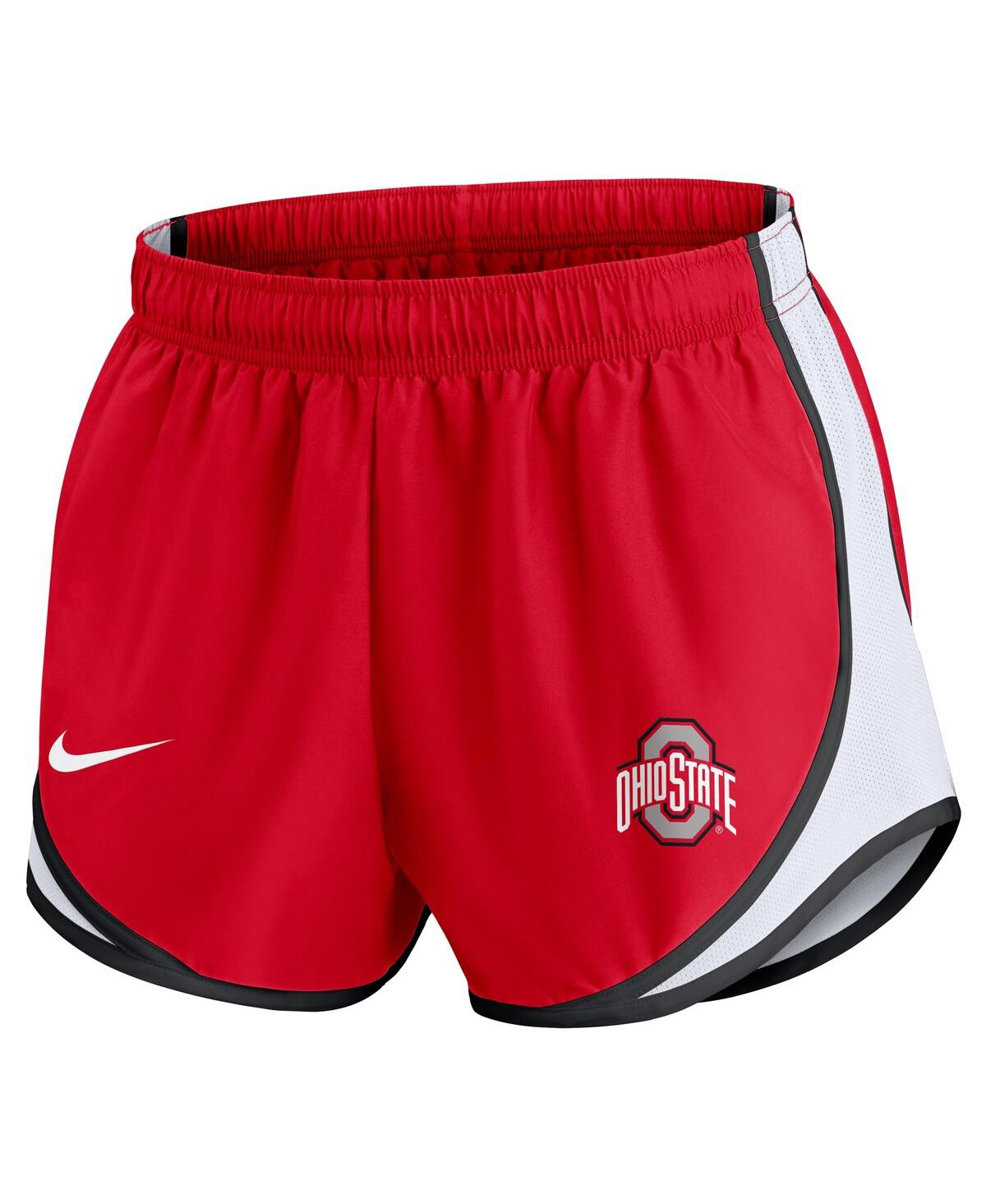 Nike Women's Red Ohio State Buckeyes Spring Break Tempo Performance Shorts