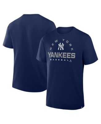 Fanatics - Men's Navy New York Yankees Clubhouse Legacy Primary Play T-Shirt