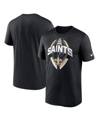 Nike - Men's Black New Orleans Saints Legend Icon Performance T-Shirt