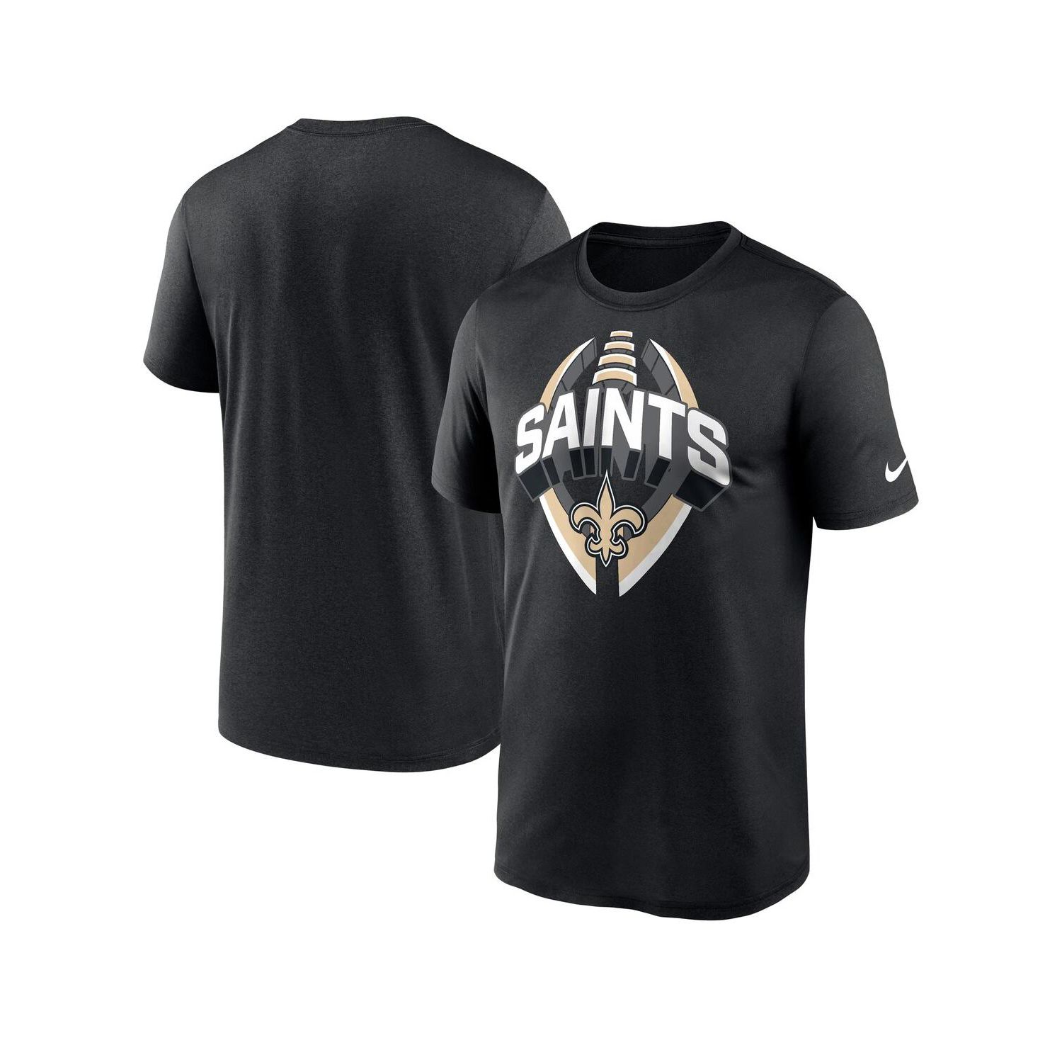 Men's Black New Orleans Saints Legend Icon Performance T-Shirt